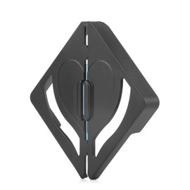 HAAWSTEZ Universal Tempered Glass Protector Film Applicator for All Kinds of Mobile Phone Tablet Screen Easy Installation Tempered Glass tool Anti-Fingerprint (Black 12pcs)