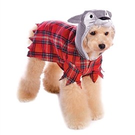 Werewolf Plaid Shirt for Dogs - XL
