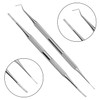 Double Ended Ingrown Toenail Lifter and Toe Nail File must