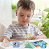 Foraineleyo 3D Paper Folding STEM Toys for Kids, Hands-On Math