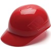 Pyramex Ridgeline 4 Point Glide Lock Suspension Bump Cap, Red