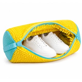Shoe Washing Bag for Laundry Machine – Protective Mesh Organizer with Soft Fiber Padding for Cleaning Sneakers and Everyday Footwear 2 Packs
