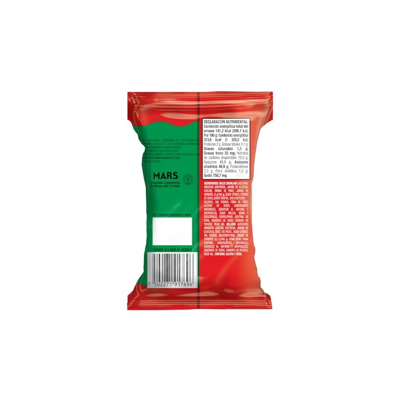 Skwinkles Chunks Sandia con 6 bolsas de 45g