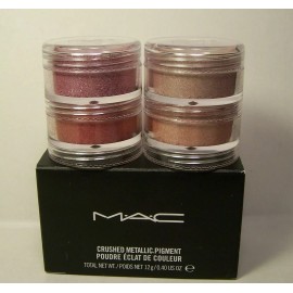 MAC Crushed Metallic Pigment - Strawberry Patch - 4 colors NIB