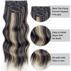 [NEW IN] Vigorous Clip in Hair Extensions Long Wavy Synthetic