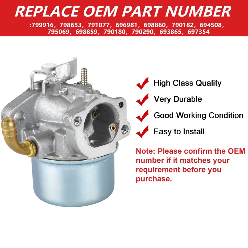 Ferding Carburetor Compatible with B&S 900 Series INTEK Motor 205cc