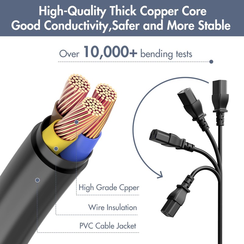 1.5 m IEC Cable PC Power Cable Power Cable for