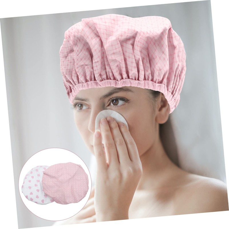 SAFIGLE 2Pcs Waterproof Hair Conditioning Caps for Women – Double