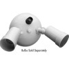 Lithonia OFTH 300PR 120 P WH M12 2-Light Dusk-to-Dawn Twin