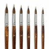 houlishu 6 Pcs Watercolor Brushes Set - Extended Needle Point