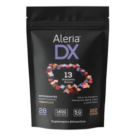 Aleria DX Suplemento con Hongos Funcionales e Ingredientes Botánicos - Cardo Mariano Alcachofa Reishi Chaga Inulina 140 g                             