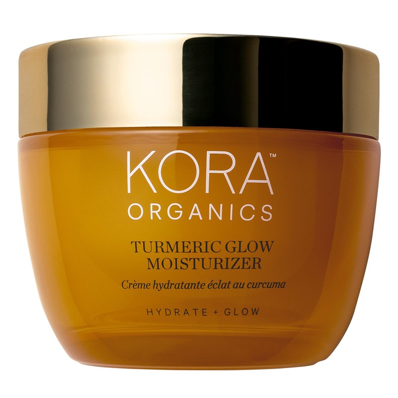 KORA Organics Turmeric Glow Facial Moisturizer, Hydrating Face Cream to