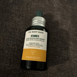 The Body Shop Vitamin C Glow Revealing Serum For Dull & Tired Skin 1oz/30ml NEW
