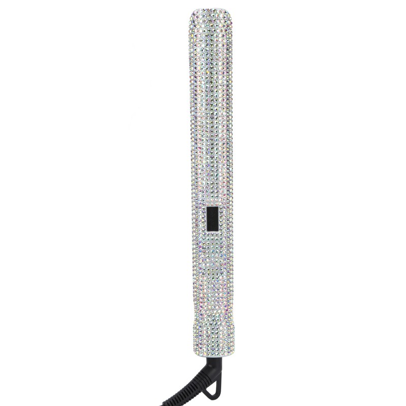 150W Hair Straightener Rhinestone Electric 2 in 1 Faster Shape