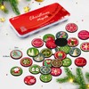 MORCART Pack of 30 Fridge Magnets Christmas Magnets for Magnetic