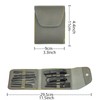 Nail Clipper Set, 12PCS Manicure Set Fingernail Clippers Kit Black