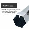 hiSpkNix Water Heater Wrench - 1-1/2" & 1-1/16" Dual Hex