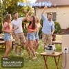 Theefun Bubble Machine: 750ML Metal Automatic Bubble Maker, Portable Professional