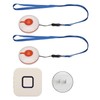 Elderly Monitoring Call Button 4 Gear Volume Adjustment Wireless ABS