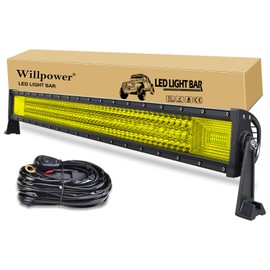Willpower 42Inch 540W Spot Flood Combo Yellow Led Light Bar