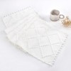 LLCUTESHOP White Table Runner, 33 x 183 cm 13 x