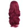 MapofBeauty 24 Inch/60 cm Charming Synthetic Long Wavy Women Party