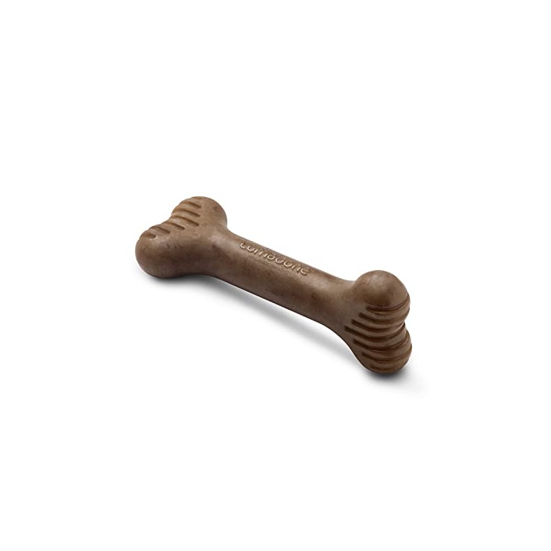 Lumabone Bulkster - Juguete masticable duradero para masticadores agresivos, tocino