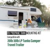 GRAND ORANGE Propane Tank Mounting Kit Fit for RV 20lb