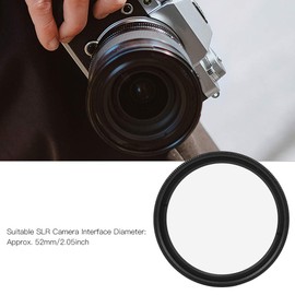 Junestar 52mm Star Lens Filter for Camera Lenses Camera Lens Filter