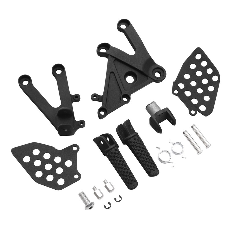 TCMT Front Foot Pegs Footrest Bracket Fit For Honda CBR600RR