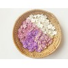 PLflower Set of 50 Tiny Flower Mixed Tone Purple Embellishment