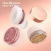 Phofay Sombras Ojos Glitter Brillo Individual Varios 10tono