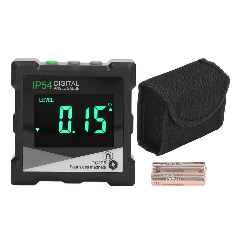 Digital Angle Gauge 4x90 Degree Measurement Electronic Level LCD Backlit