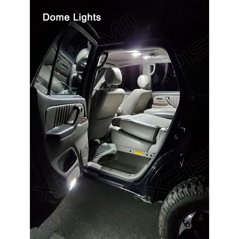 Xpismii 18 Piece 6000K White Expedition LED Interior Light Kit