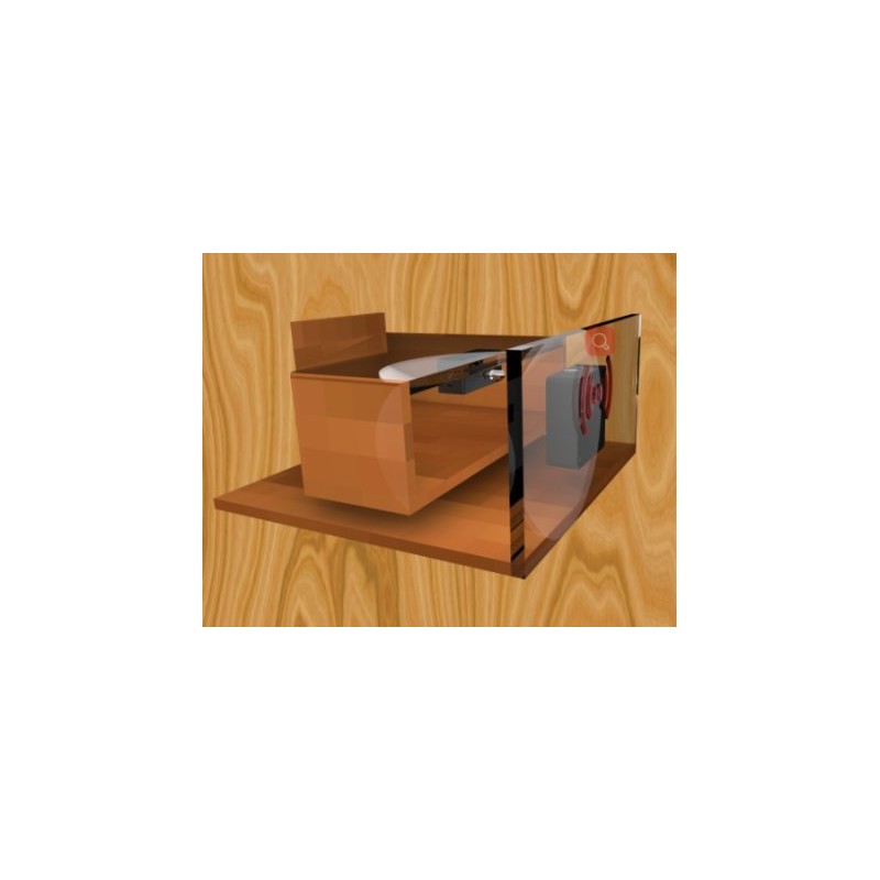 Lock Connection™ RFID Hidden Cabinet/Drawer Lock 13.56mhz