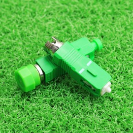 Fibre Hybrid Adapter FC/APC Female to SC/APC Male SM-9/125µm Adapter Fibre Plug FC-SC