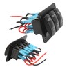 5Pin 3 Gang Rocker Switch Panel Led Light Bar Switch