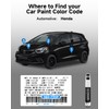 EVOOOR Crystal Black Pearl(NH-731P) Touch Up Paint Compatible with Honda