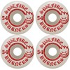 Spitfire Skateboard Wheels Burners 54mm 99A White/Red