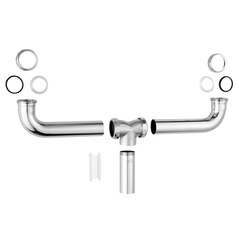 ZM 1-1/2 Inch x 16 Inch Kitchen Sink End Waste