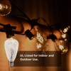 10 Pack ST38 Replacement Bulbs, 5W Edison Bulbs E12 Candelabra