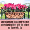 LaLaGreen Wall Planters - 2 Pack, 16 Inch Window Flower