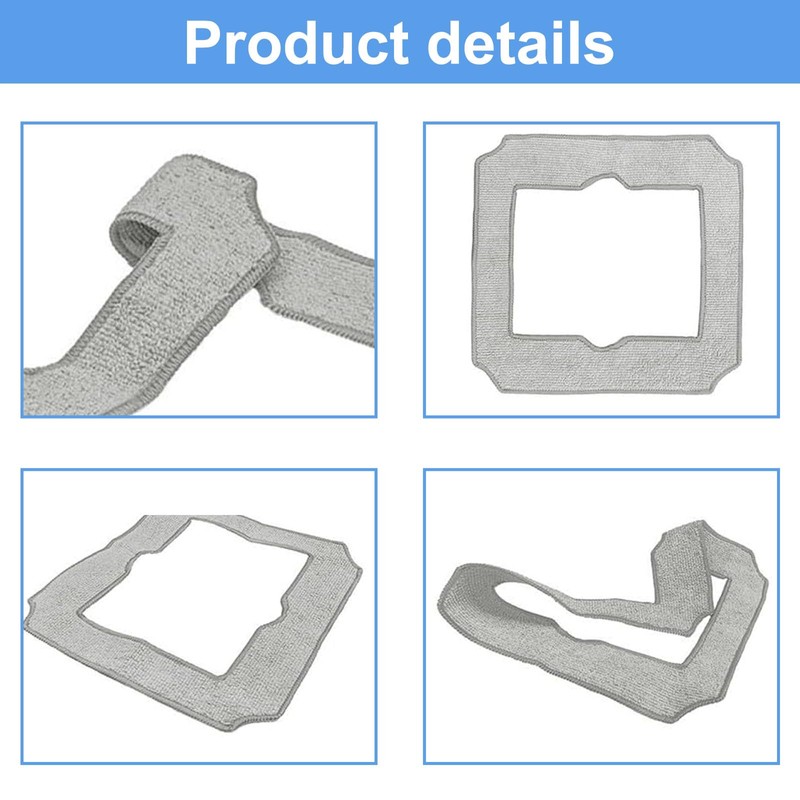 MZY LLC 8 Pack Mop Pad Replacement for ECOVACS WINBOT
