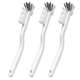 3 Pcs Dish Brush Set, Kitchen Cleaning Brush Bottle Bathroom Scrub Brushes, Heavy Duty Multipurpose Scrub Tool - Commercial Scrubber For Oil & Gunk Free Sink