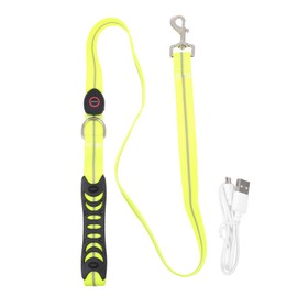 BESPORTBLE Glowing Pet Leash Led Collar for Dog Night Vision Sturdy Dog Pulling Rope Pet Walking Lead