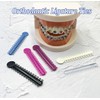 Pack of 1040 Orthodontic Ligature Bands, Braces, Rubber Bands, O-Ring,