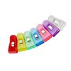 100 Pcs Plastic Clip Colorful Clear Clothespins Photos Crafts Memos