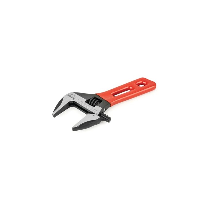 Titan 12140 Stubby Adjustable Wrench 1-7/16 In. Jaw Capacity
