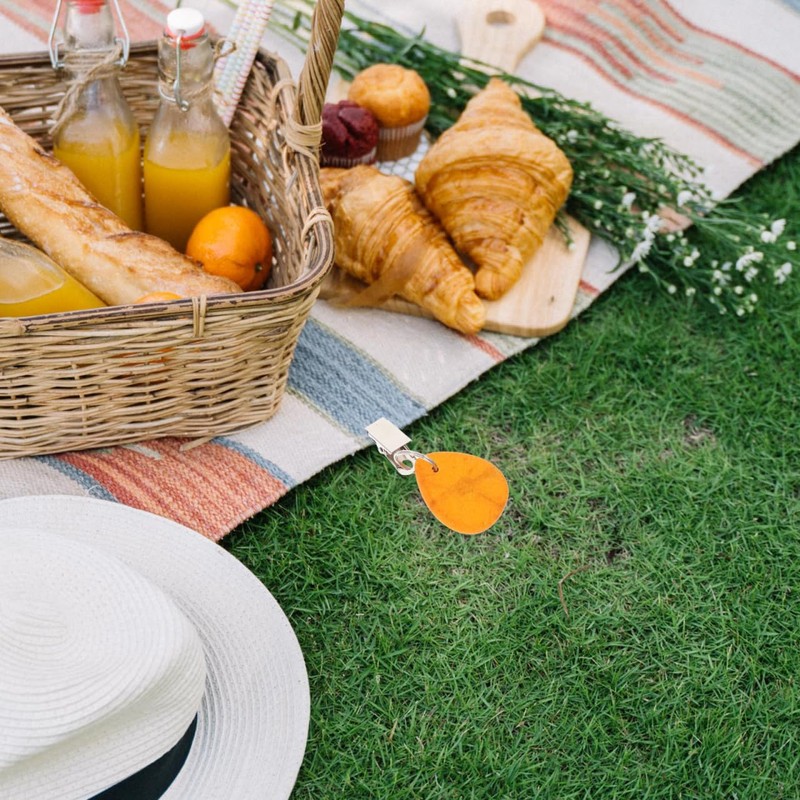 4pcs Windproof Tablecloth Weights Decorative Clips for Picnic Tablecloths Outdoor