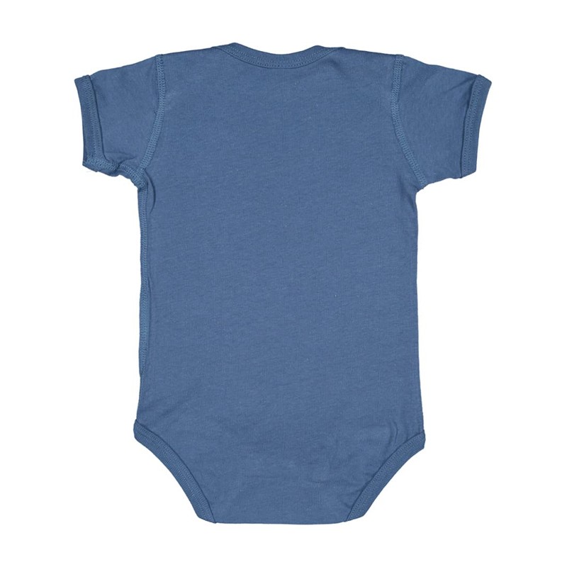 RABBIT SKINS Baby Soft Fine Jersey Short Sleeve Bodysuit (4424)